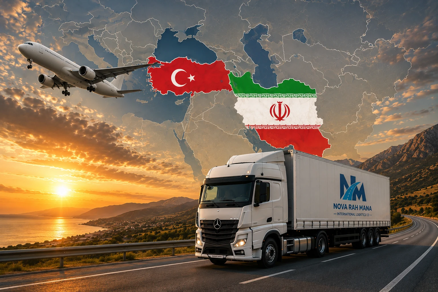 Turkey–Iran road and air freight